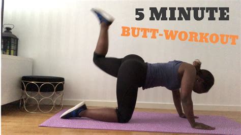 5 minutes butt workout